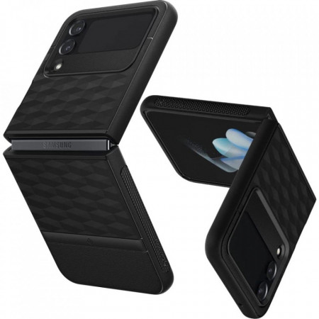 Husa Samsung Galaxy Z Flip 4 5G Caseology Parallax - Matte/Black