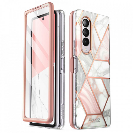 Husa Samsung Galaxy Z Fold 3, i-Blason Cosmo - Marble