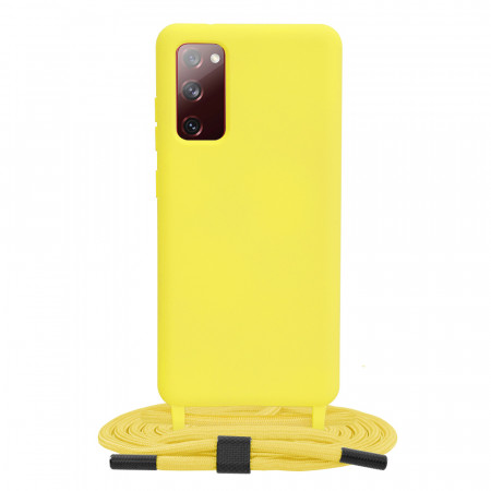 Husa silicon Samsung Galaxy S20 FE / S20 FE 5G cu snur, Techsuit Crossbody Lanyard - Glaben