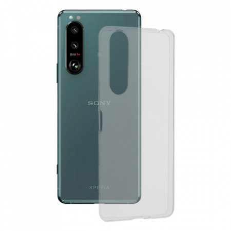 Husa Sony Xperia 5 III, din silicon TPU slim, Techsuit - Transparent