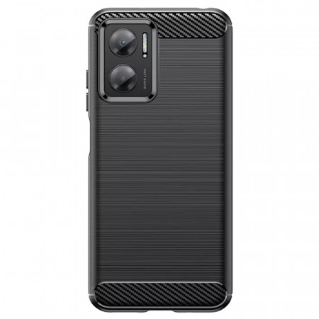 Husa Xiaomi Redmi 10 5G, Techsuit Carbon Silicon - Negru