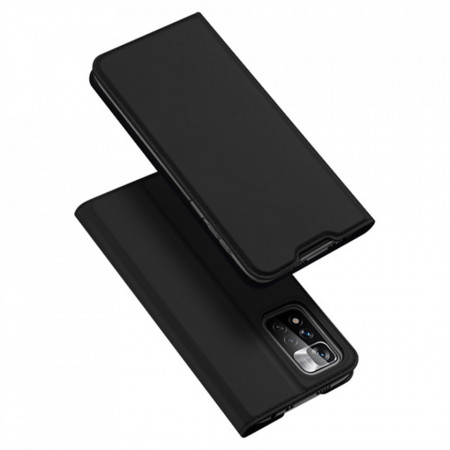 Husa Xiaomi Redmi Note 11 Pro tip carte, Skin Pro Dux Ducis - Negru