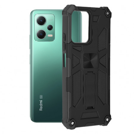 Husa Xiaomi Redmi Note 12 5G / Poco X5, Techsuit Blazor Series - Negru