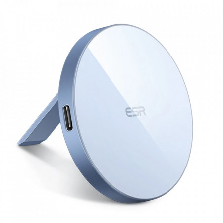 Incarcator Wireless MagSafe cu Kickstand, ESR HaloLock - Sierra Blue