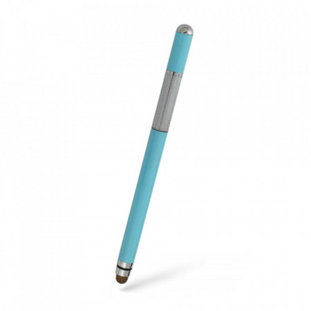 Stylus Pen Universal, IOS, Android, Techsuit JC03 - Turcoaz