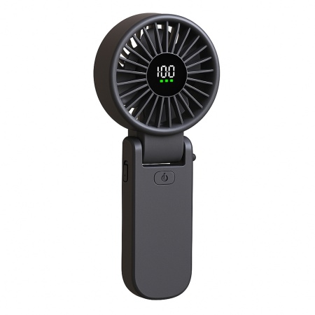Ventilator Portabil de Mana A10, 100 Viteze, 5400RPM, Display LED, USB-C, Compact si Puternic, Negru