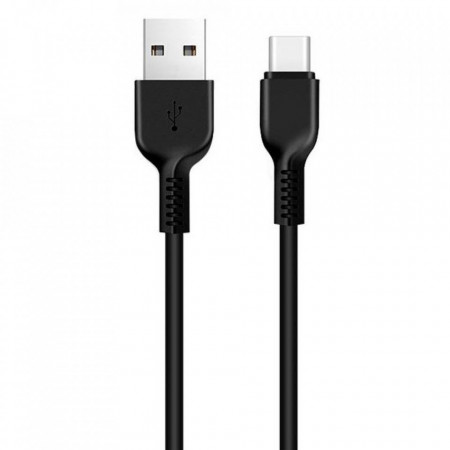 Cablu de date (X20 Flash), USB-A to USB Type-C, 10W, 2A, 1.0m, HOCO - Negru