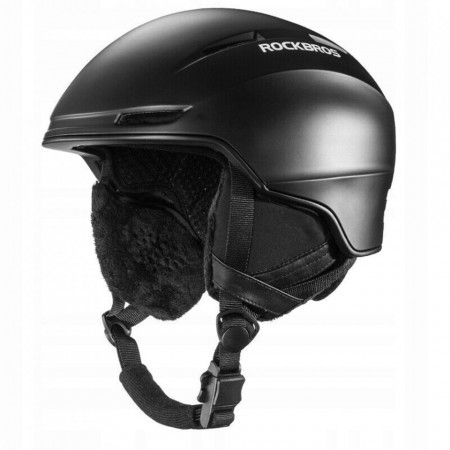 Casca protectie ciclism, reglabila, Marimea L (57-61cm), RockBros (SH-02BK-L) - Negru