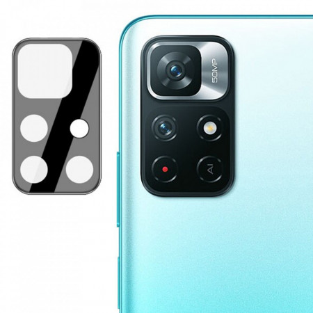 Folie camera Xiaomi Redmi Note 11 / Note 11S, Silk HD MOCOLO - Negru