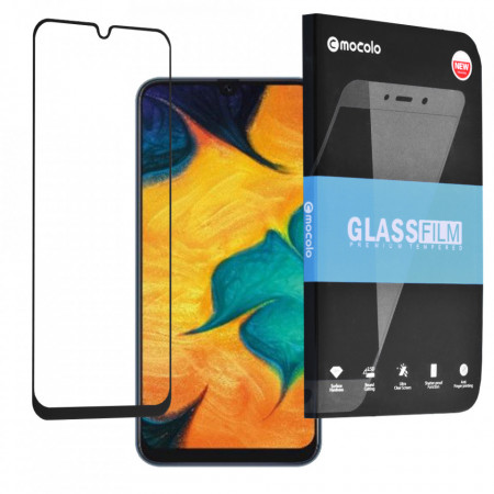 Folie de sticla Samsung Galaxy A50 / A50s / A30s / A40s / M21 / M31 / M30s, 3D Full Glue MOCOLO - Negru