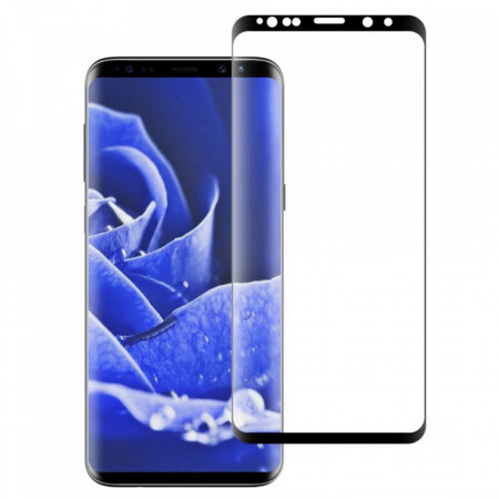 Folie de sticla Samsung Galaxy S9, 3D Full Glue MOCOLO - Negru