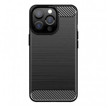 Husa iPhone 13, Nillkin Synthetic Fiber Carbon - Black