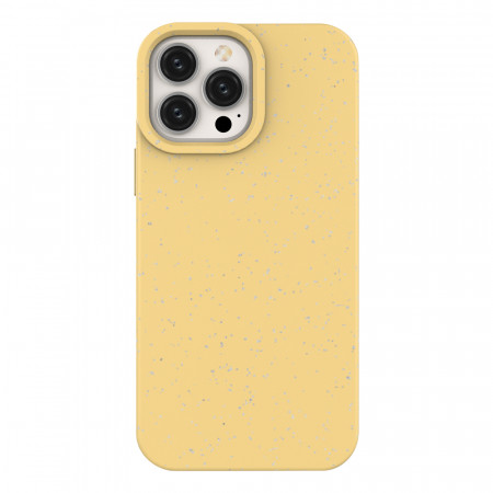 Husa iPhone 13 Pro Max, biodegradabila Eco Shell - Yellow