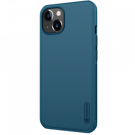 Husa iPhone 13, Super Frosted Shield Pro, Nillkin - Albastru