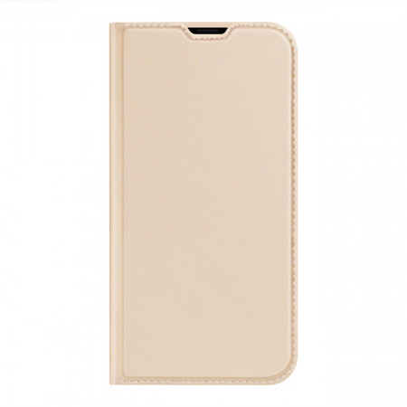 Husa iPhone 14 Plus tip carte, Skin Pro Dux Ducis - Auriu