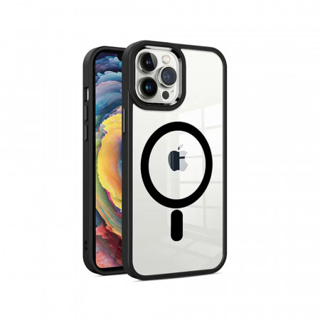 Husa iPhone 15 Plus, Techsuit MagSafe Pro - Negru