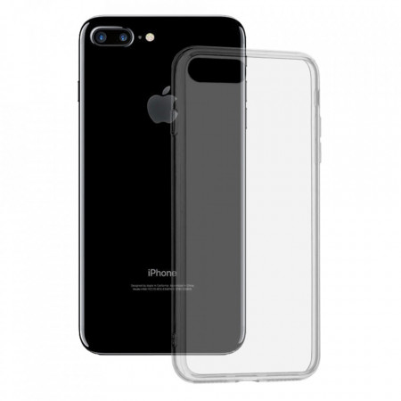 Husa iPhone 7 Plus / 8 Plus din silicon TPU slim, Techsuit - Transparent