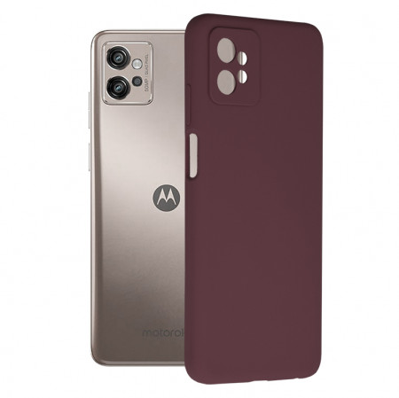 Husa Motorola Moto G32 din silicon moale, Techsuit Soft Edge - Mov