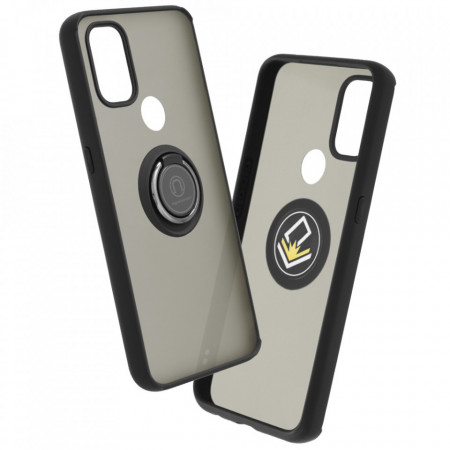 Husa Oneplus Nord N10 cu inel, Techsuit Glinth - Negru