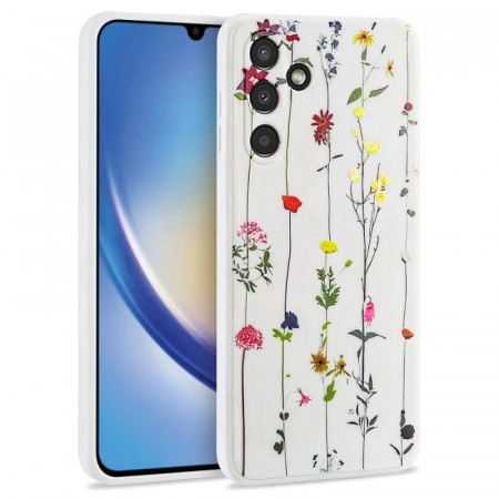 Husa pentru Samsung Galaxy A54 5G, SKYDDAR Mood - Garden White