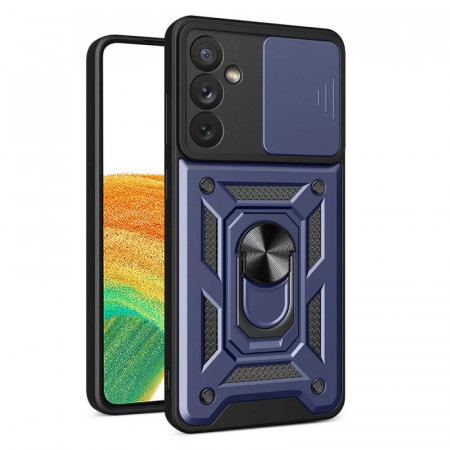 Husa Samsung Galaxy A34 5G Hybrid CamShield, Tech-Protect - Albastru