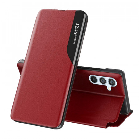 Husa Samsung Galaxy A54 tip carte Techsuit eFold - Rosu