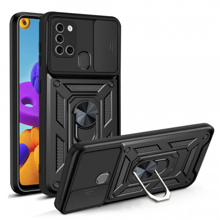 Husa Samsung Galaxy B21s, Techsuit CamShield Series - Black