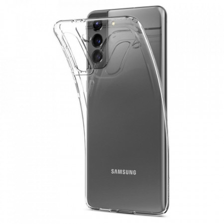 Husa Samsung Galaxy S21, Liquid Crystal Spigen - Clear
