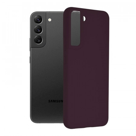 Husa Samsung Galaxy S22 Plus, Soft Edge Silicone, Techsuit - Plum Violet