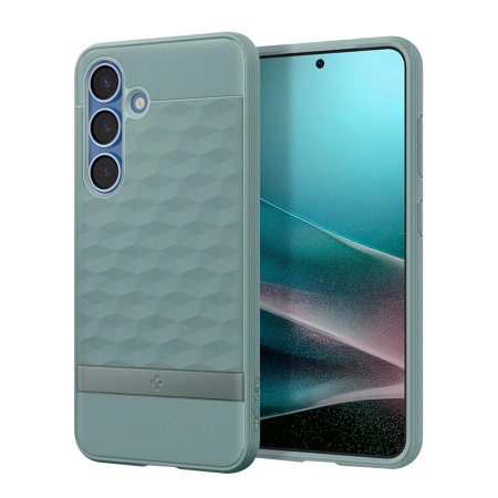 Husa Samsung Galaxy S25, Spigen Caseology Parallax - Verde
