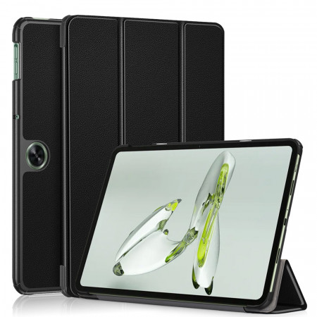 Husa tableta pentru OnePlus Pad Go / Oppo Pad Air2 / Oppo Pad Neo cu suport Multi-Unghi și functie Sleep/Wake , SKYDDAR FoldVision - Negru