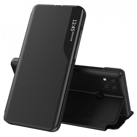 Husa Xiaomi Redmi 9C tip carte, Techsuit eFold - Negru