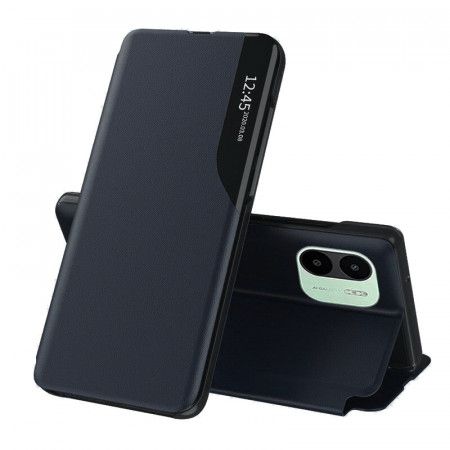 Husa Xiaomi Redmi A1 tip carte, Techsuit eFold - Albastru