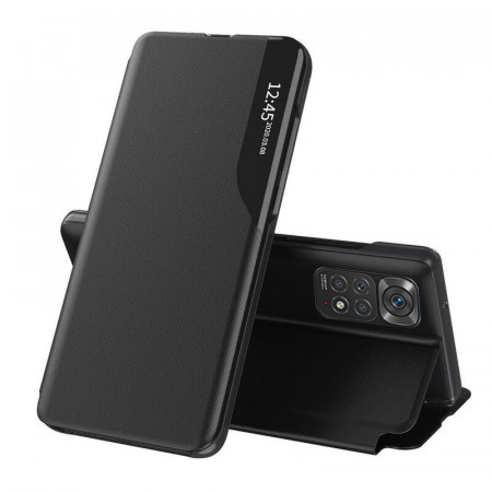 Husa Xiaomi Redmi Note 11 / Note 11S tip carte Techsuit eFold - Negru