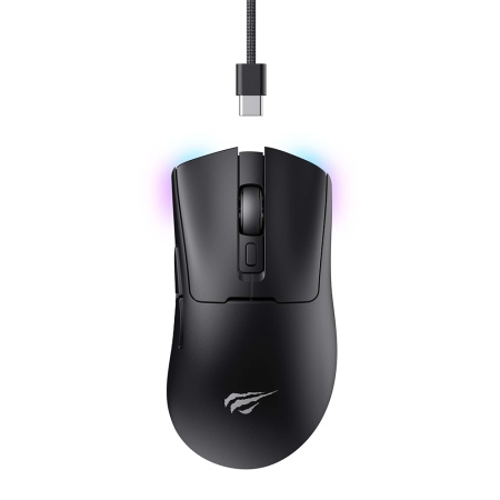 Mouse gaming wireless 2.4GHz, DPI 10000, baterie 500mAh, Havit MS966WB, Negru