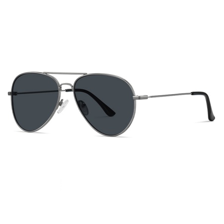 Ochelari de soare barbati, Polarizati, Skyddar 3025, Negru;gri