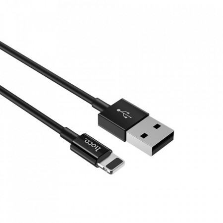 Cablu de date (X23 Skilled), USB-A la Lightning, 15W, 3A, 1.0m, HOCO - Negru