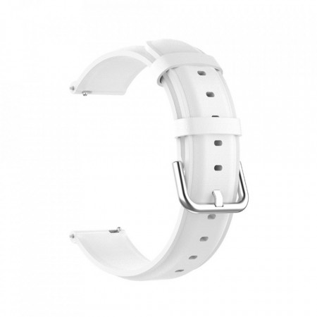 Curea smartwatch Samsung Galaxy Watch 4, Galaxy Watch Active 1 / 2 (40 mm / 44 mm), Huawei Watch GT / GT 2 / GT 3 (42 mm), Techsuit W007 - Alb