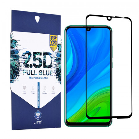 Folie de sticla Huawei P Smart 2020, 2.5D FullGlue LITO - Negru