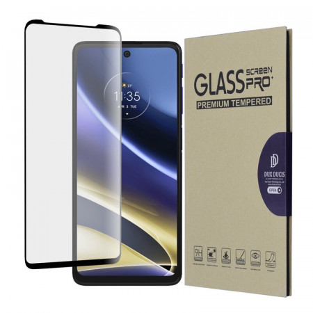 Folie Motorola Moto G51 5G din sticla securizata, Dux Ducis - Negru