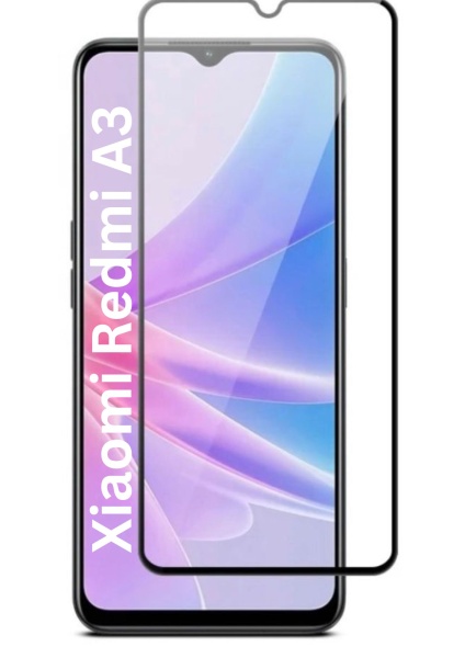 Folie pentru Xiaomi Redmi A3 / Redmi A3x, SKYDDAR INNOVATION, Sticla Securizata, Ultra HD, Protectie 111D, Montare Simplă, Transparent, set cu sticker