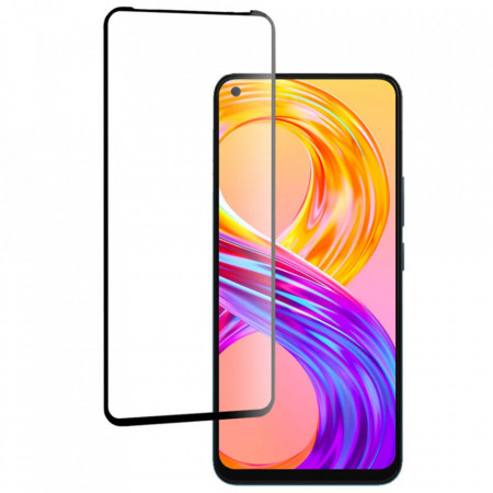 Folie Realme 8 / 8 Pro din sticla securizata, Dux Ducis - Negru