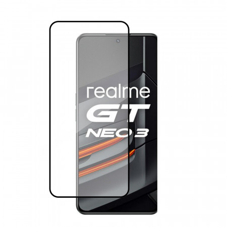 Folie Realme GT Neo 3 Case Friendly, Wozinsky Full Glue Cover - Negru