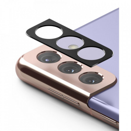Folie Samsung Galaxy S21 Plus, Camera Styling, Ringke - Negru