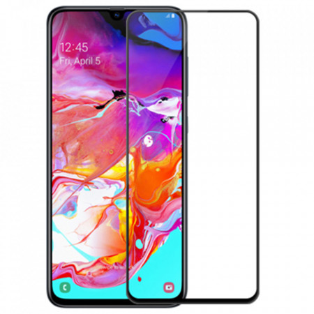 Folie sticla Samsung Galaxy A70, Nillkin Amazing CP+PRO - Negru