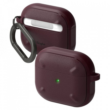 Husa Apple AirPods 3 (2021), Onyx Ringke - Burgundy