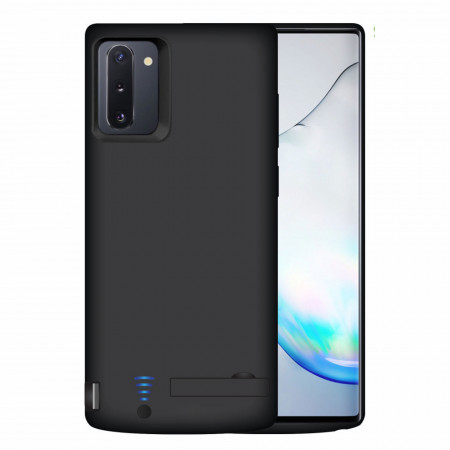 Husa cu Baterie Samsung Galaxy Note 10, 5000mAh, Techsuit Battery Pro - Negru