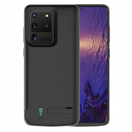 Husa cu Baterie Samsung Galaxy S9 Plus, 6000mAh, Techsuit Battery Pro - Negru