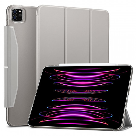 Husa flip iPad Pro 12.9 (2021 / 2022), ESR Ascend Trifold - Gri