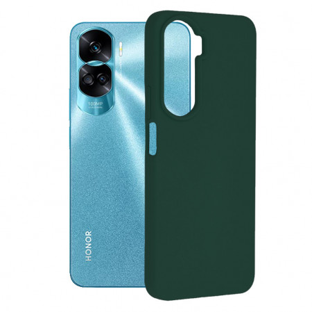 Husa Honor 90 Lite din silicon moale, Techsuit Soft Edge - Verde
